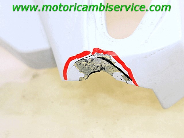 CARENA SINISTRA FARO ANTERIORE YAMAHA XJ6 NAKED 2008 - 2015 20S2833000P0 LEFT HEADLIGHT FAIRING CON DIFETTO