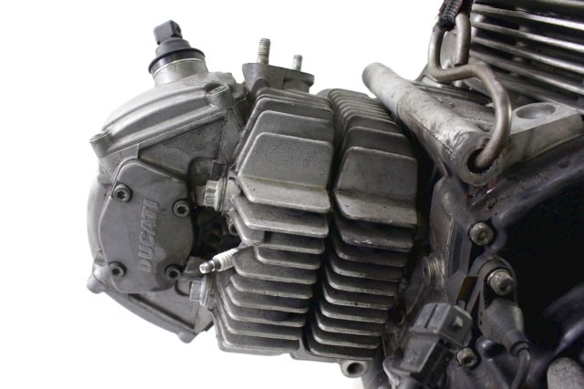 DUCATI MONSTER 695 695A2 MOTORE KM 31.000 06 - 08 ENGINE SUPPORTO PERNO DANNEGGIATO VEDI FOTO