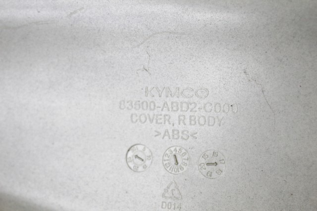 KYMCO X-TOWN 300 83500ABD2C00 CARENA FIANCHETTO POSTERIORE DESTRA 06 - 20 RIGHT SIDE REAR FAIRING
