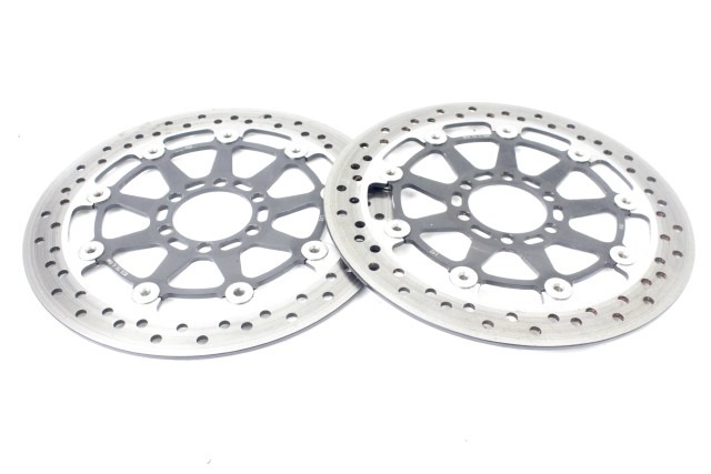 MOTO MORINI X-CAPE 650 COPPIA DISCHI FRENO ANTERIORI 21 - 24 FRONT BRAKE DISCS