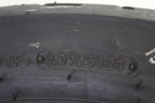 COPPIA PNEUMATICI DUNLOP D404F 120/90 R17 64S 4.50MM 160/80 R15 M/C 74S 5.74 MM ANNO 2022 TYRES