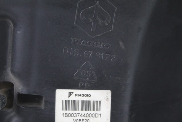 PIAGGIO BEVERLY 350 ST 1B003744 SELLA 11 - 20 SEAT SEGNI DI USURA