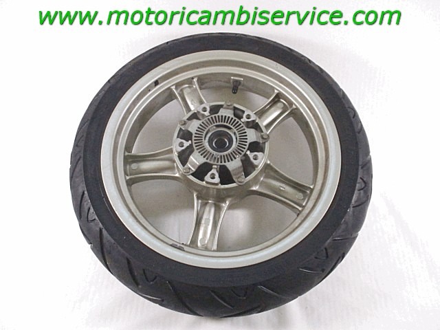 CERCHIO IN LEGA ANTERIORE 15 POLLICI CON GOMMA KYMCO XCITING 500 (2005 -2006) 44650-LBA2-305 