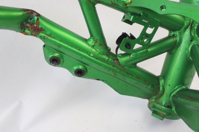 KAWASAKI Z 900 32160191954S TELAIO CON DOCUMENTI ZR900F 2022 FRAME WITH DOCUMENTS DANNEGGIATO 32160184154S