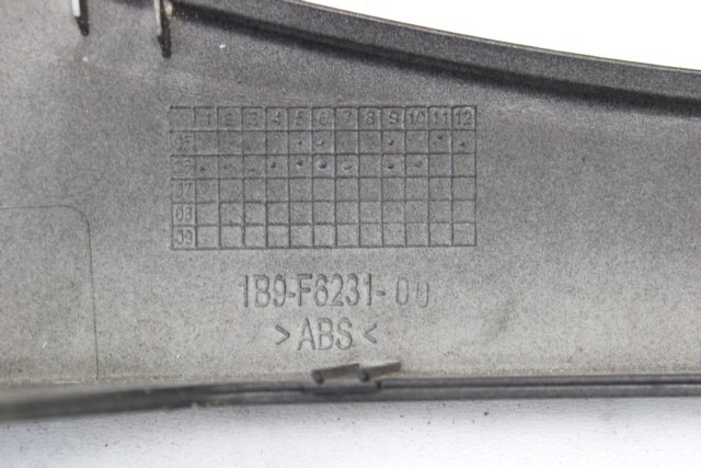 YAMAHA X-MAX 125 1B9F623102P0 MASCHERINA PROFILO ANTERIORE YP125R 06 - 10 FRONT COVER 1B9F623100P0 1B9F623101P0 