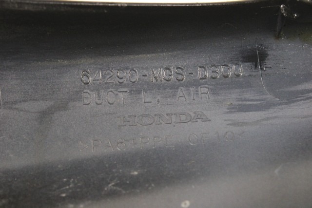 HONDA NC 700 X 64280MGSD300 CARENA ANTERIORE SUPERIORE RC63 12 - 13 AIR DUCT AIR