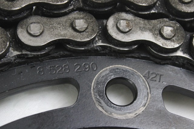 BMW F 700 GS 27008528290 33837729213 27717708480 KIT CATENA CORONA PIGNONE K70 14 - 17 CHAIN SPROCKETS KIT