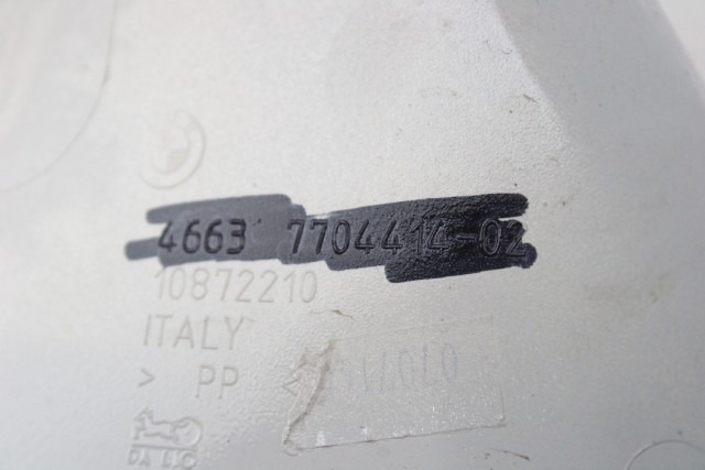 BMW F 700 GS 46638554366 CARENA POSTERIORE DESTRA K70 14 - 17 REAR RIGHT FAIRING PICCOLI GRAFFI