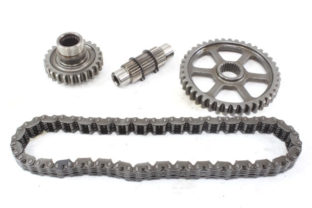 YAMAHA T-MAX XP 500 5GJ174510000 5GJ161390100 5GJ174520000 INGRANAGGI CATENA TRASMISSIONE ANTERIORE 04 - 07 DRIVE GEARS CHAIN