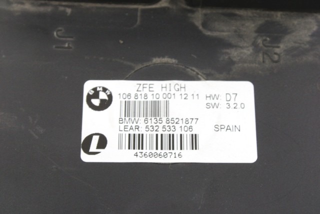 BMW R 1200 R 61358521877 CENTRALINA ZFE HIGH K27 11 - 14 CENTRAN CHASSIS ELECTRONICS