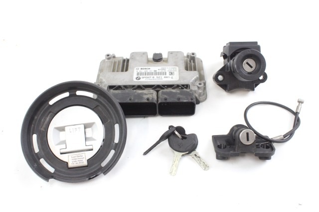 BMW R 1200 R 13618521661 51257700072 KIT CHIAVI ECU ACCENSIONE K27 09 - 14 KEYS LOCKS ECU KIT