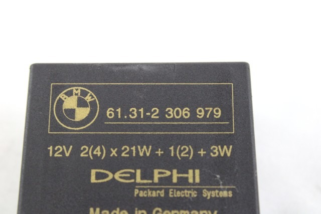 BMW R 1150 R 61312306979 RELÈ FRECCE R28 99 - 07 FLASHERS RELAY 61312306979 61312305700 61312306101