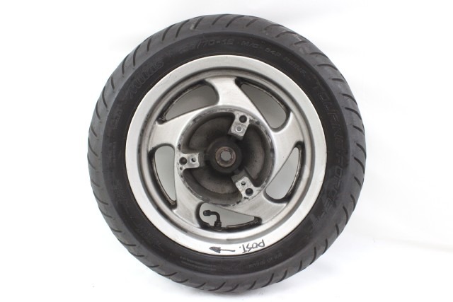 YAMAHA MAJESTY 250 DX 5GM253380035 CERCHIO RUOTA POSTERIORE 12X3.50 YP250D 98 - 02 REAR WHEEL
