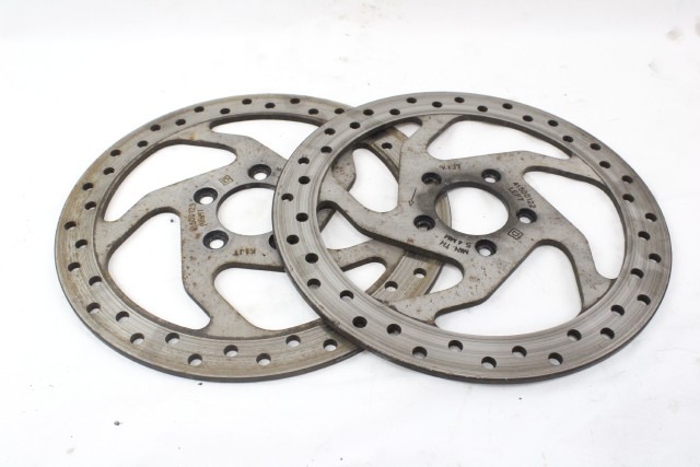 HARLEY DAVIDSON STREET ROD 750 41500137 41500122 COPPIA DISCHI FRENO ANTERIORI XG750 17 - 20 FRONT BRAKE DISCS