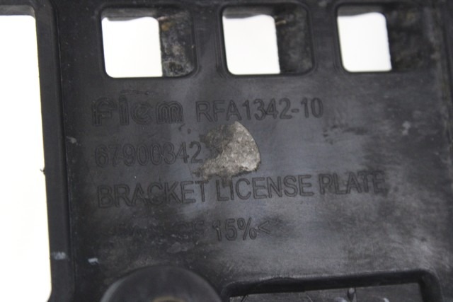 HARLEY DAVIDSON STREET ROD 750 67900342 SUPPORTO TARGA PORTATARGA XG750 17 - 20 LICENSE PLATE HOLDER