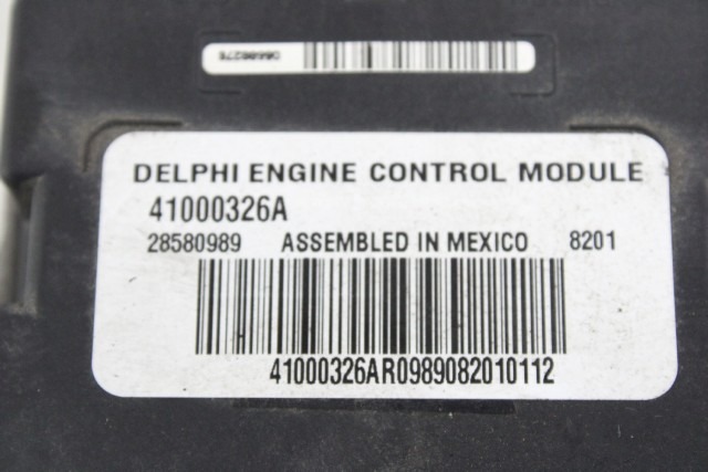 HARLEY DAVIDSON STREET ROD 750 41000326A CENTRALINA MOTORE DELPHI XG750 17 - 20 ENGINE ECU