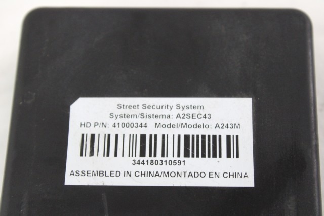 HARLEY DAVIDSON STREET ROD 750 41000344 41000372 KIT ANTIFURTO CENTRALINA TELECOMANDI XG750 17 - 20 ANTITHEFT KIT